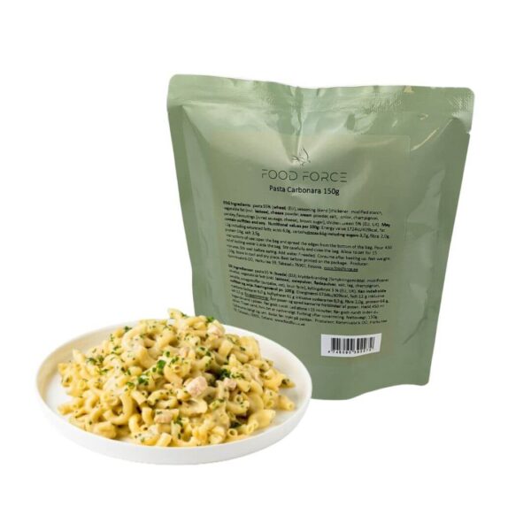 Frysetørret mad - Pasta carbonara Frysetørret mad - Pasta carbonara