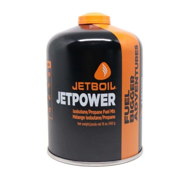 Gas - Jetboil Jetpower Fuel - 450 gram Gas - Jetboil Jetpower Fuel - 450 gram