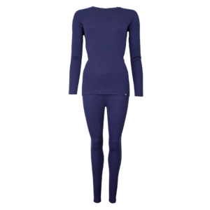 Uldundertøj sæt - Dame - 100% merino uld - Blå Uldundertøj sæt - Dame - 100% merino uld - Blå