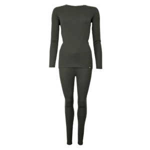 Uldundertøj sæt - Dame - 100% merino uld - Grøn Uldundertøj sæt - Dame - 100% merino uld - Grøn